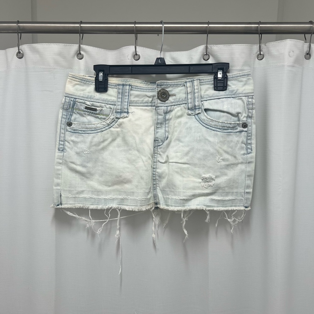 Aeropostale Light Blue Denim Skirt